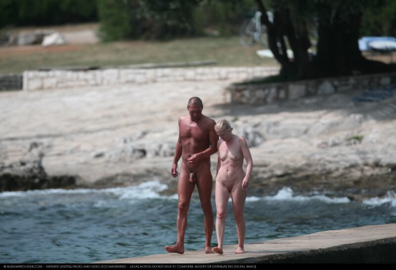Nora FKK Beach Visitors Big photo gallery - Naturists respect each other and those around them