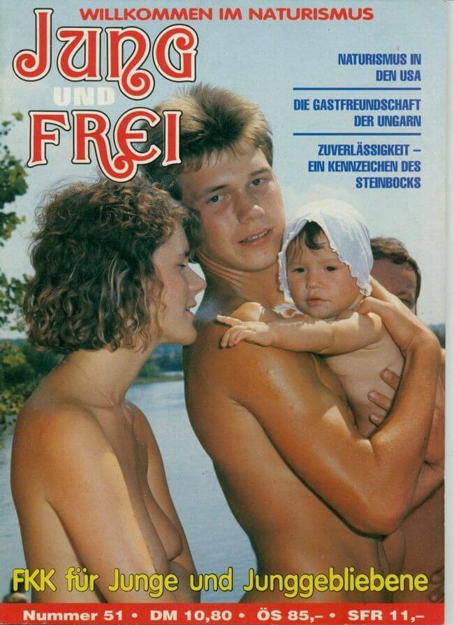 Jung und Frei Nr 51 - Clothing is also a mask for a nudist