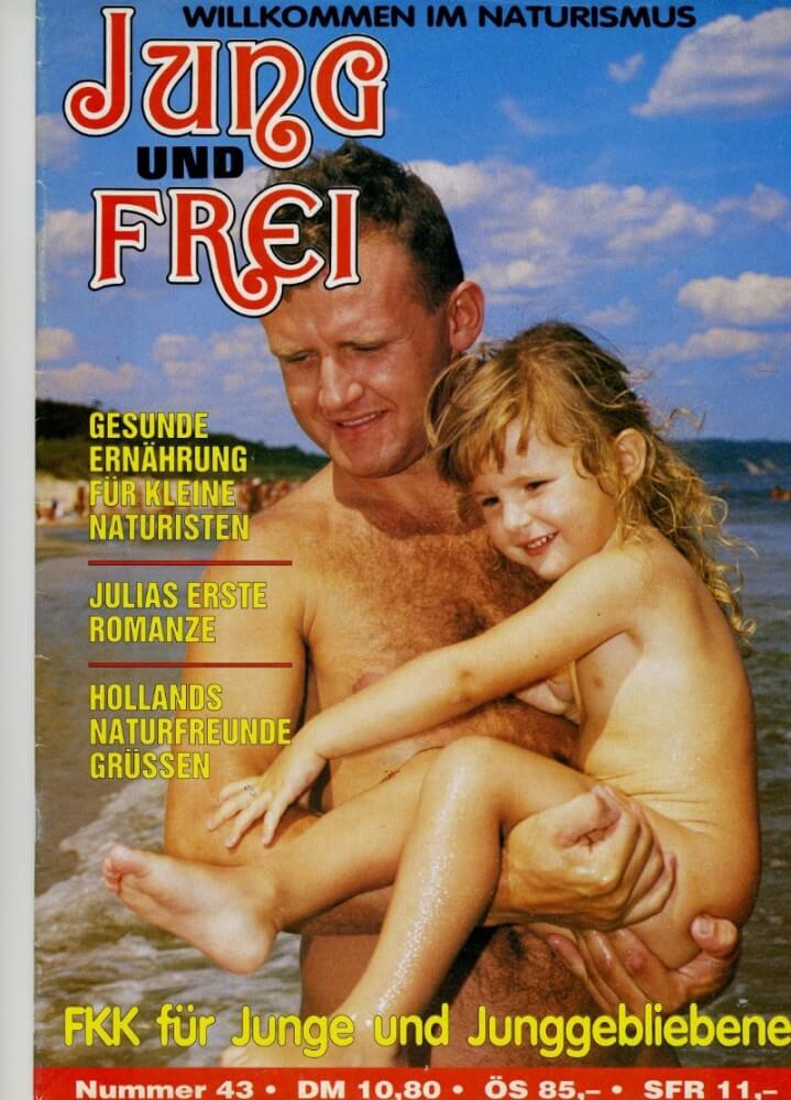Jung und Frei Nr 43 - A spontaneous movement toward nudity