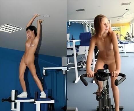 Nudists in the gym pics - Freedom of choice and honesty are key ideas in naturism and nudism