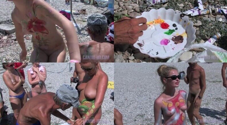 Body Art Festival 2008 Part 1 - Ordinary Citizens Consciously Practicing Nudism