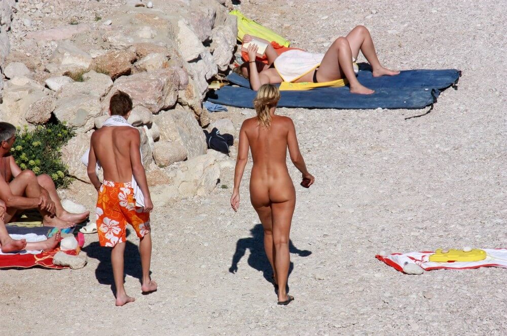 European Beach Entrance pics - Accepting oneself fully is the foundation of naturism and nudism