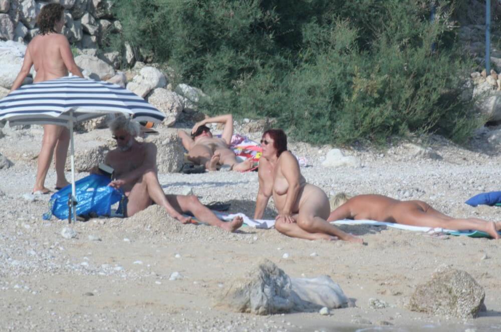 Croatian Baska Beach pics - Naturism teaches respect for the beauty of the body and its natural forms