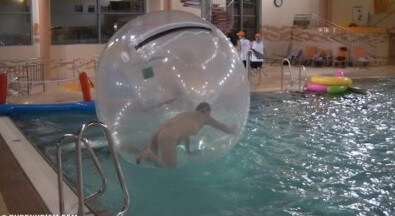 Indoor Water Runners # 2 - A true nudist vacation