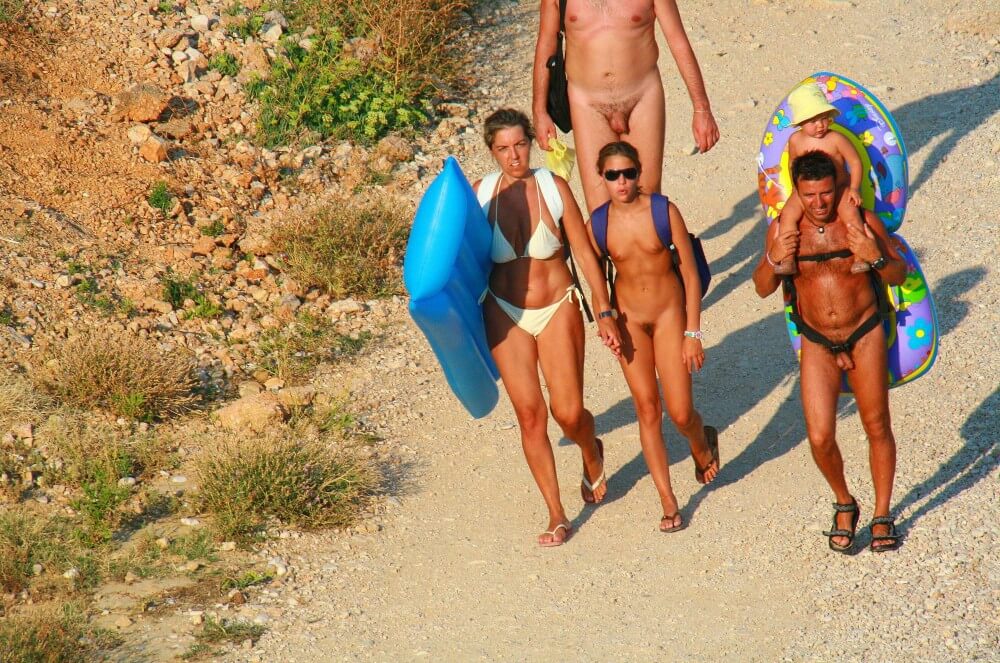 Ula FKK Beach Entry Hills pics - A person without clothes is closer to the wild