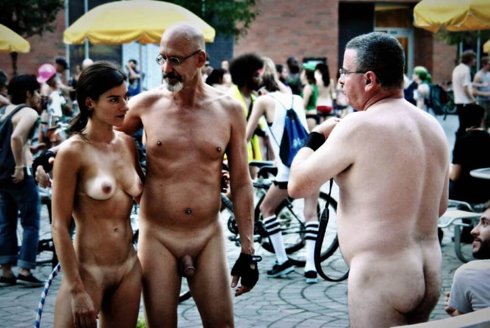World Naked Bike Ride [WNBR] UK 2011 gallery - Home naturism in all its glory