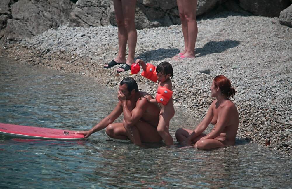 Beach Nudist Family Shore Camp pics - Down with Shame—Become a Nudist