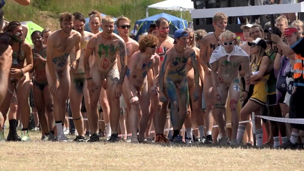 Roskilde Festival Full HD video - Naturism helps accept everyones differences and unique qualities