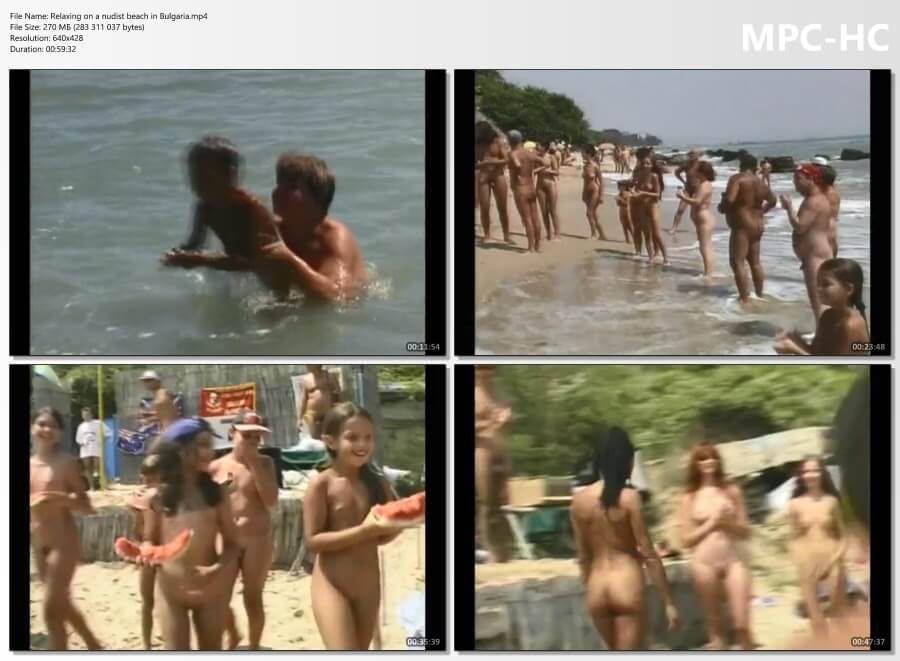 Relaxing on a nudist beach in Bulgaria - A naturist strives for inner harmony and emotional balance