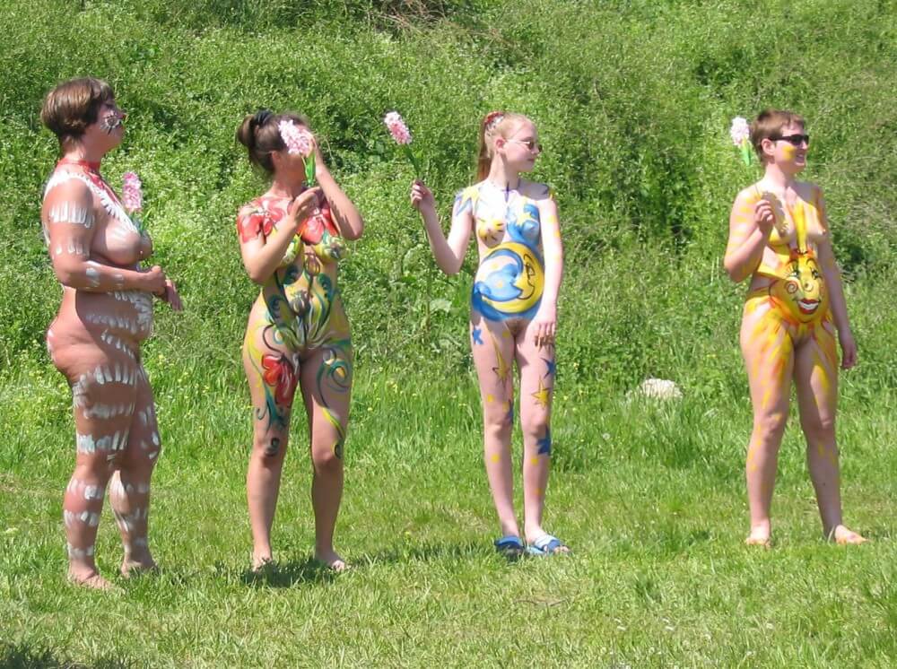Family String-Apple Game Pics - A naked persons soul is visible through their body