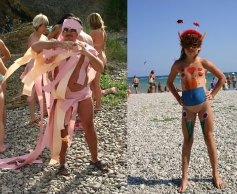 Natural Mud Camouflaging pics - What Is Naturist Tourism and How Is It Evolvingx