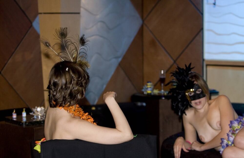 Masquerade Lounging photos - Naturism is not a cult