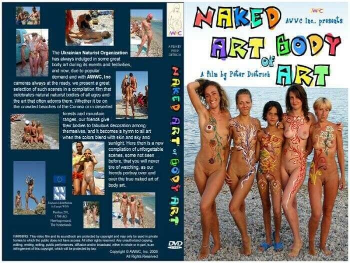 Enature, AWWC – Naked Art Of Body Art - Naturists view nudity as a philosophy of life