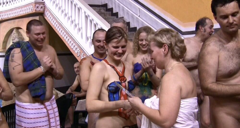 Aqua Nude Relaxation - Nudity fosters trust and honesty