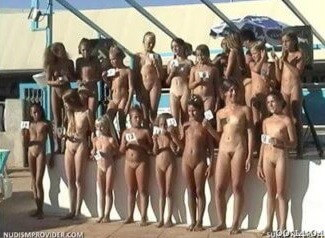 Junior Miss Pageant France video 2 - Nudism and naturism promote inner happiness and harmony
