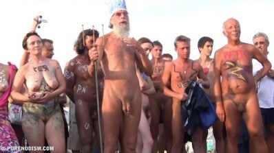 Cool Day At The Beach 5 - Delegation of European Nudists