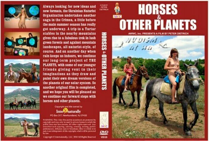 Enature - Horses and Other Planets - Nudism encourages love for nature and oneself