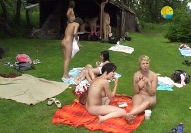 Naturist Freedom: Cottage Picnic - Since ancient times, nudity has had a sacred character