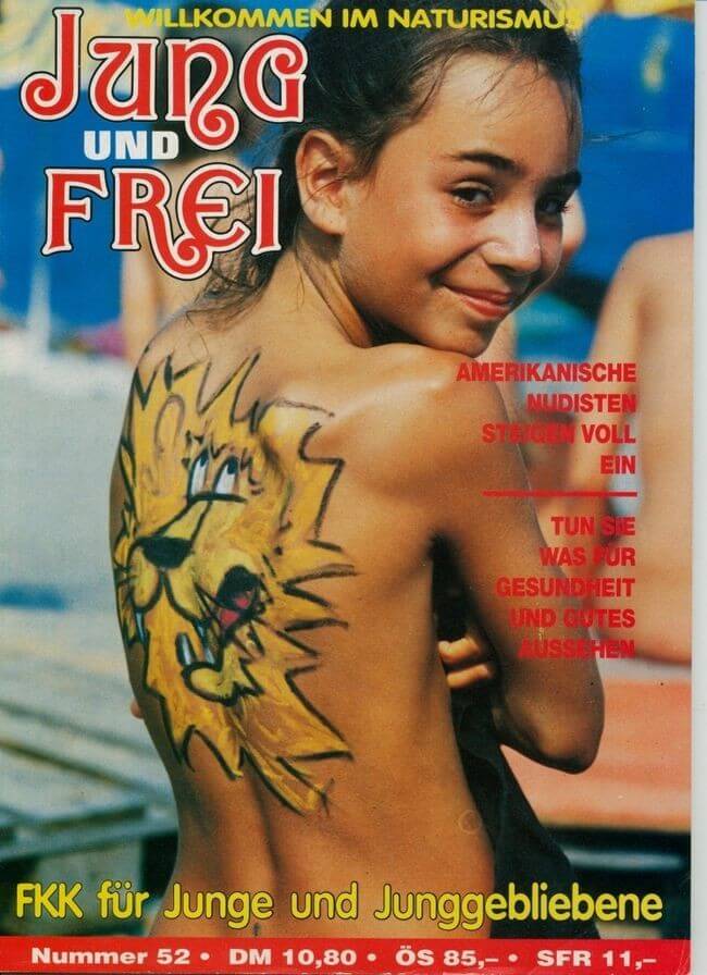 Jung und Frei Nr 52 - A person without clothes is closer to nature