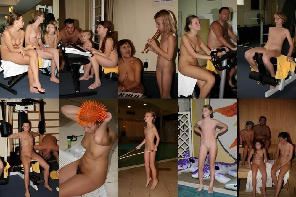 Sports, health and beauty photos - Nudism brings joy to life