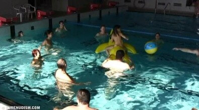 Floating On Our Rafts 2 - Naturists love movement and activity
