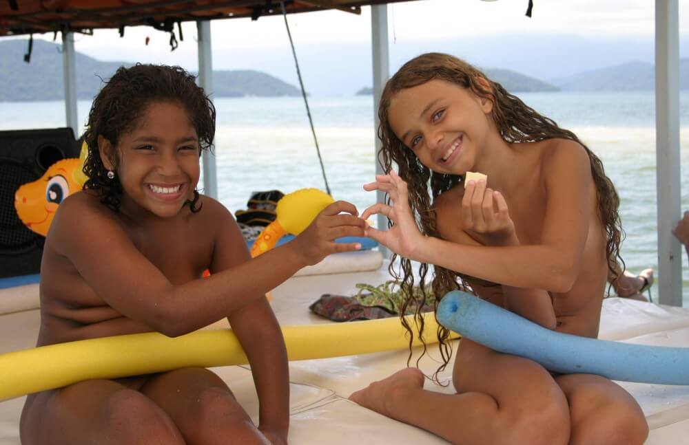 Brazilian Boating Girlfriend pics - Naturism promotes honesty and an open connection with the body