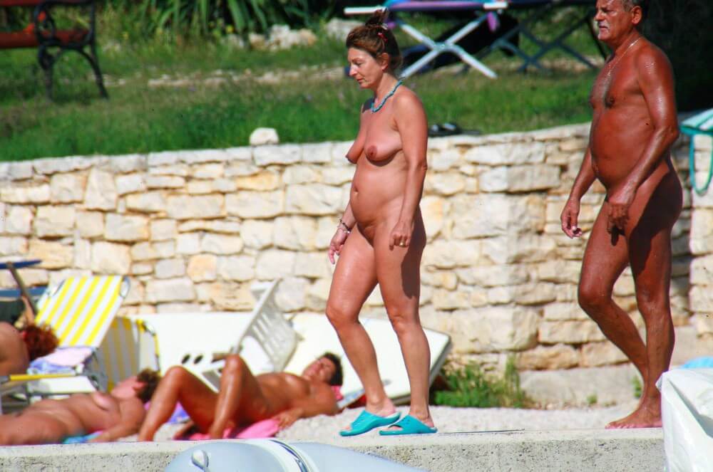 Ula FKK Wall-Side Passby photos - Naturism promotes honesty and an open connection with the body