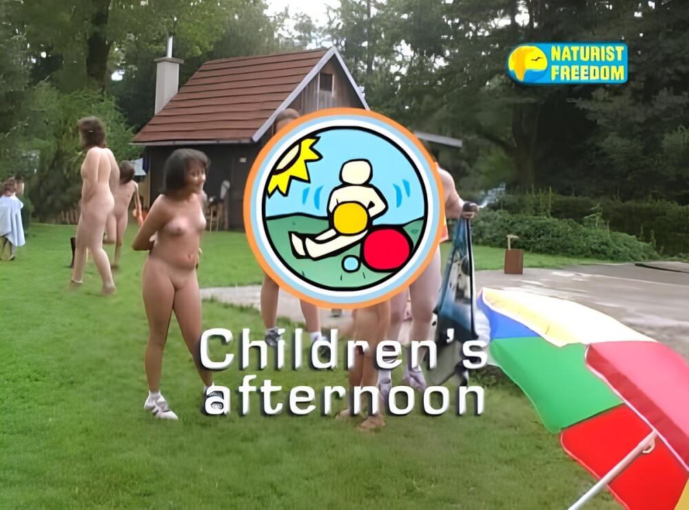 Naturist freedom: Childrens Afternoon - Nudity is a natural part of life