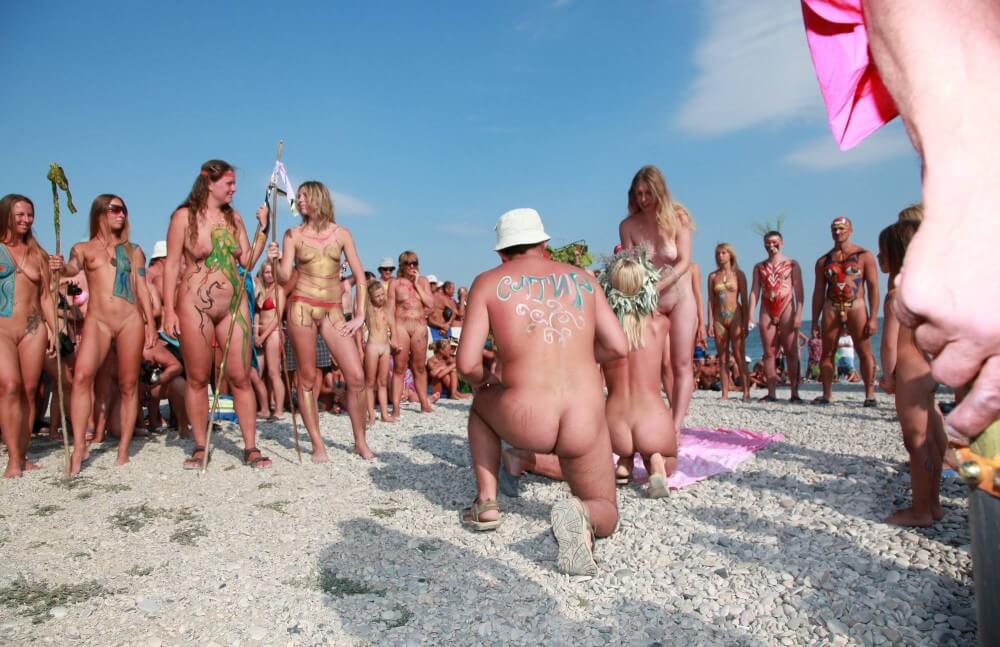Naturist Boy Sun Warrior pics - The idea of self-acceptance and self-respect is important among naturists