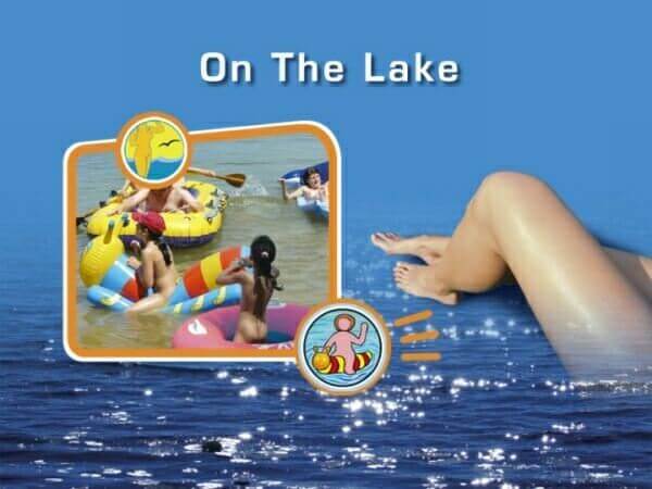 Naturist Freedom: On the lake - Nudism helps overcome prejudices and fears