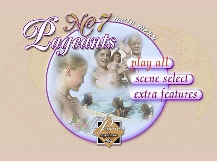 Pageants France # 7 1999 DVD video - Nudism is normal and fun