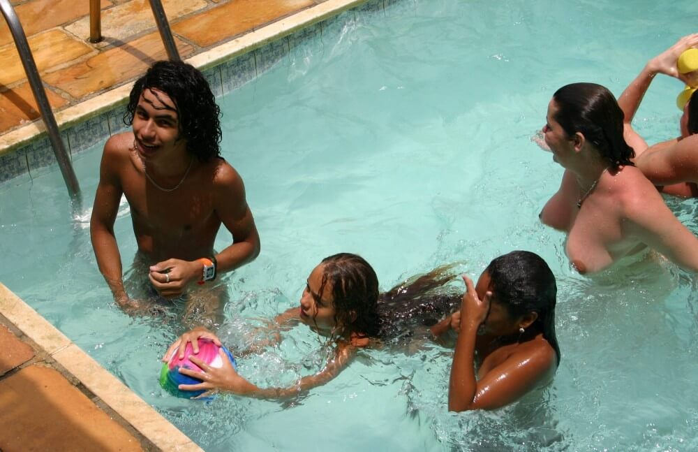 Brazilian Near Pool Profile pics - Visiting the Beach Without Clothes