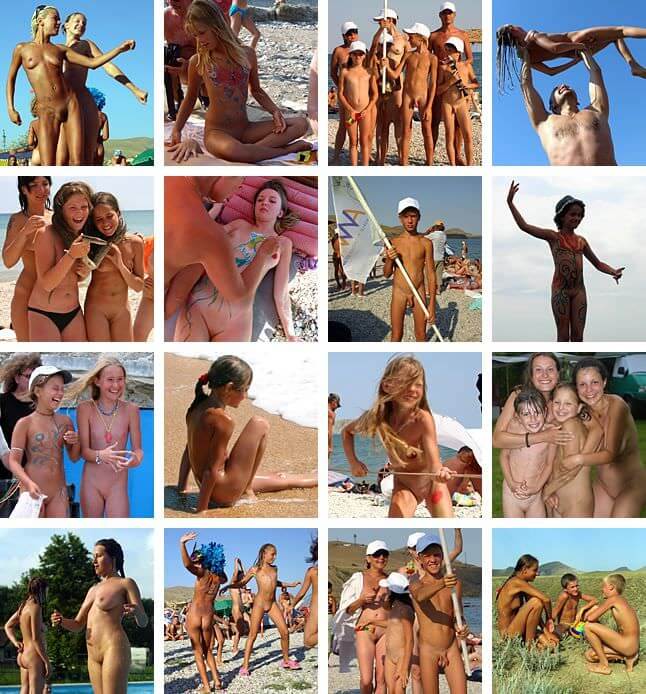 A new collection of beautiful nudist photos - The community of naturist movement supporters