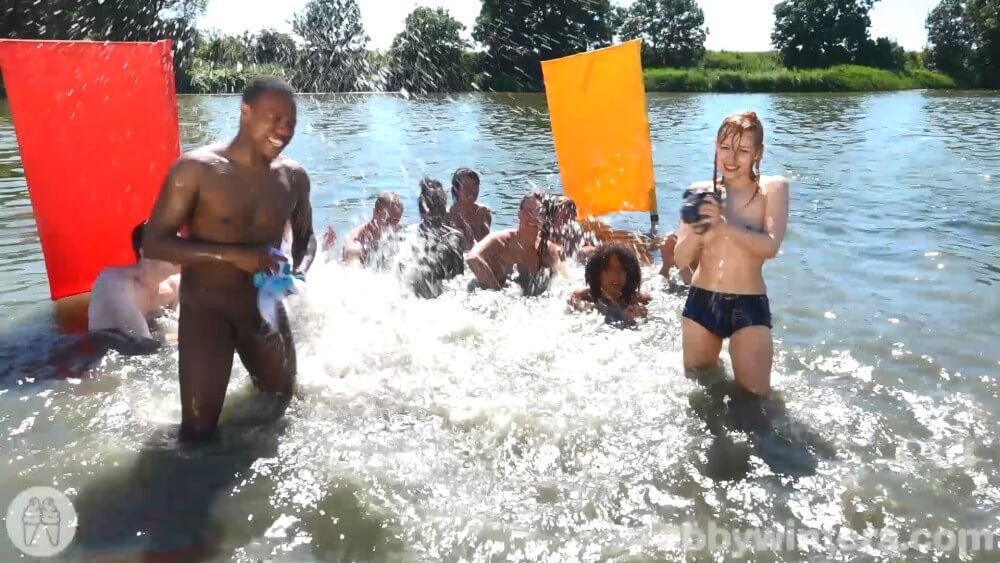 Abbywinters Beach games Full HD - Visiting the Beach Without Clothes