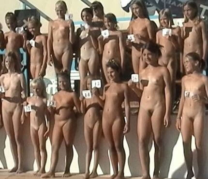 Pageant Family Lines Full HD video - A well-known naturist center
