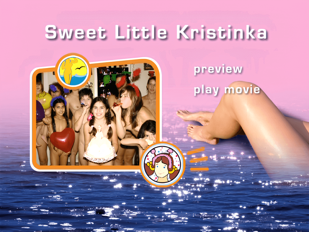Naturist Freedom: Sweet Little Kristinka  DVD - Freedom of choice and honesty are key ideas in naturism and nudism