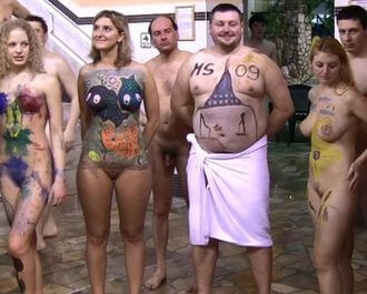 AquaPark Pageant Night Full HD video - Naturism as a lifestyle and a way to connect with nature